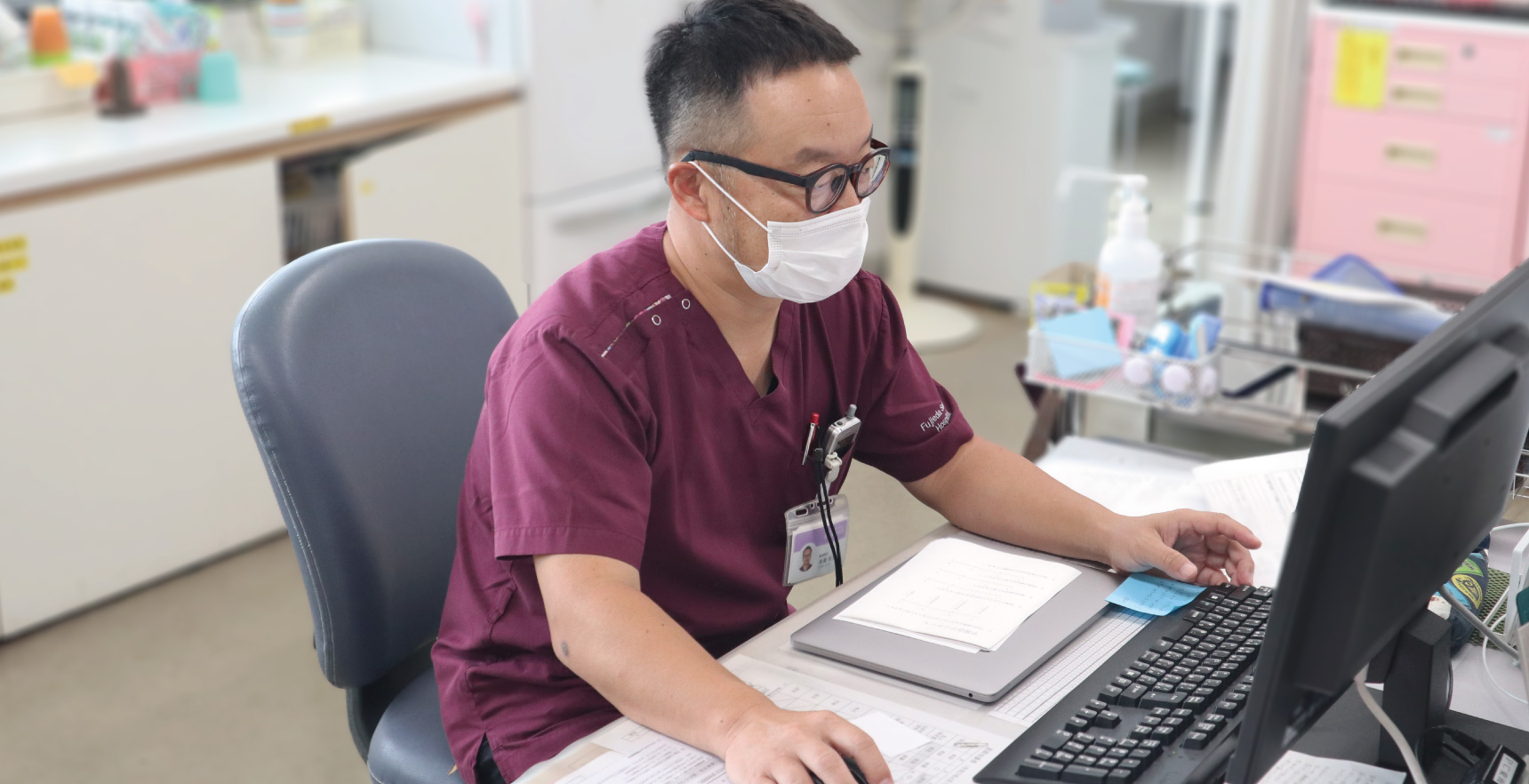 先輩ナースの一日